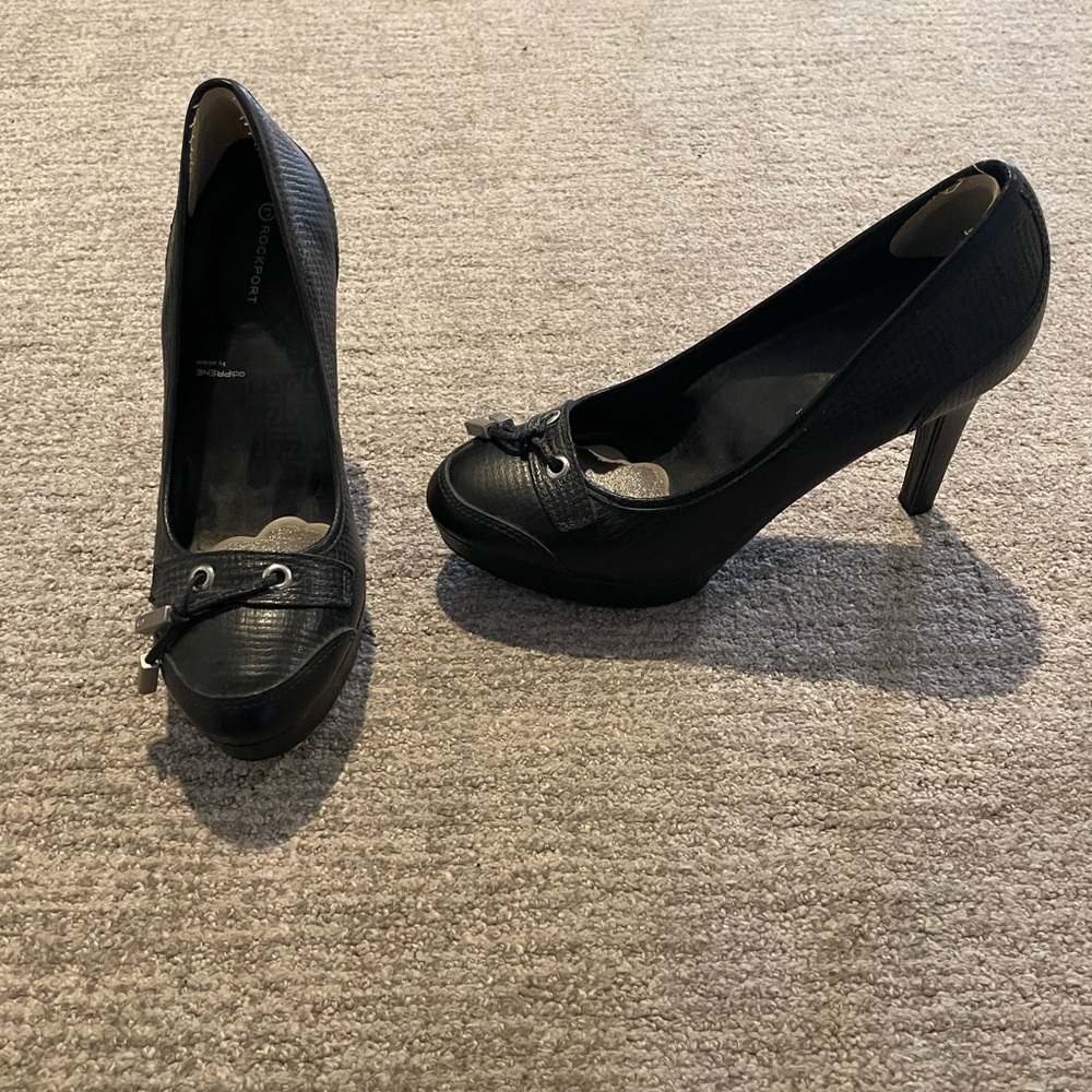 Rockport heels with Adidas insoles